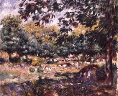 Treboul near Douarnenez by Pierre Auguste Renoir