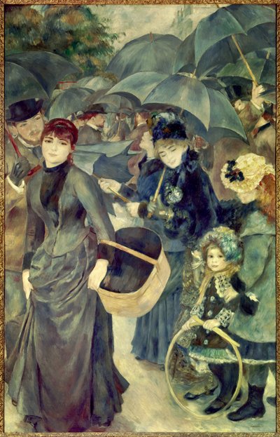 Umbrellas by Pierre Auguste Renoir