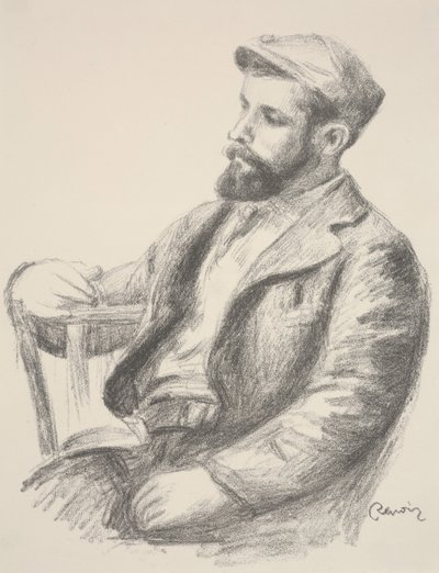 Valtat Portrait by Pierre Auguste Renoir