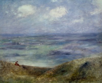 View of the Sea, Guernsey by Pierre Auguste Renoir