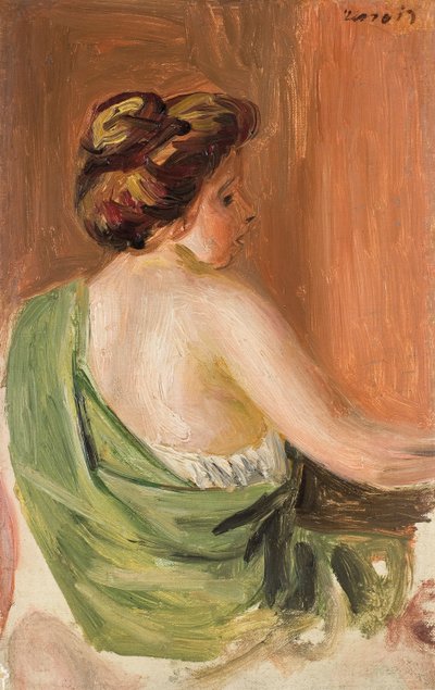 Woman from the Back by Pierre Auguste Renoir