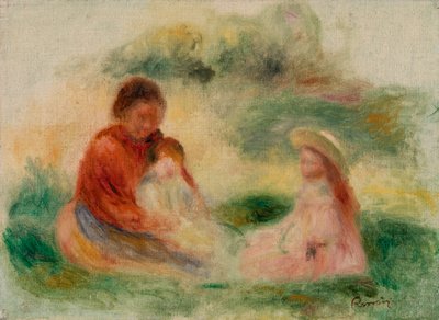 Young Family by Pierre Auguste Renoir