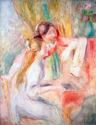 Young Girls at the Piano by Pierre Auguste Renoir