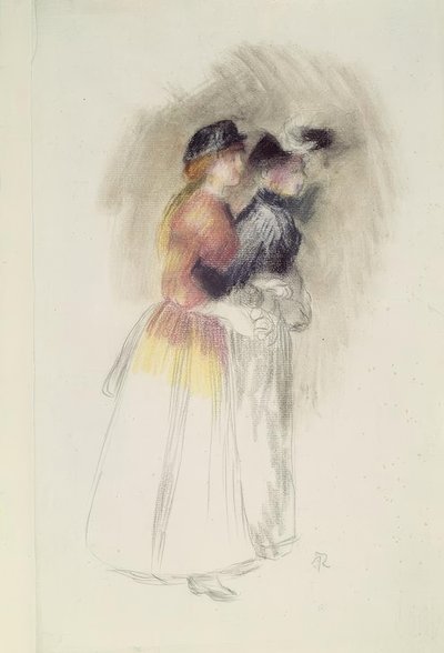 Two Women by Pierre Auguste Renoir