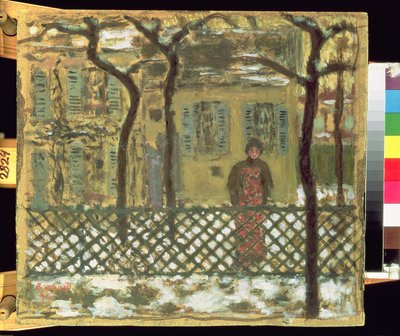 At the Fence by Pierre Bonnard