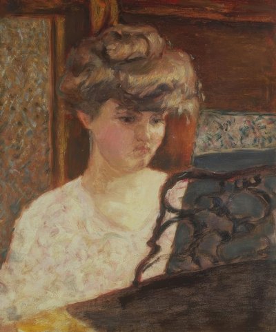 At the Piano (Misia) by Pierre Bonnard