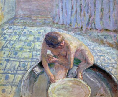 Blue Harmony by Pierre Bonnard