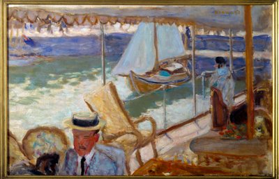 By yacht by Pierre Bonnard