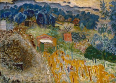 Cabins in Le Cannet by Pierre Bonnard