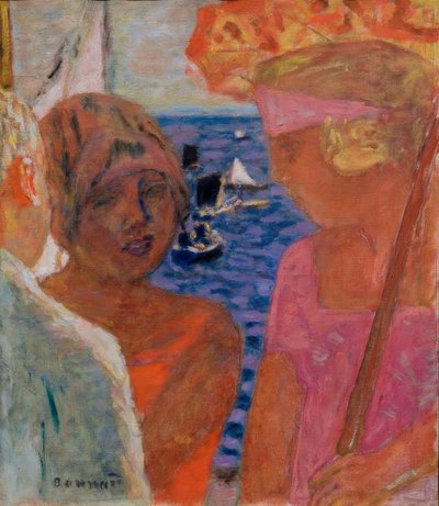 Conversation at Arcachon by Pierre Bonnard