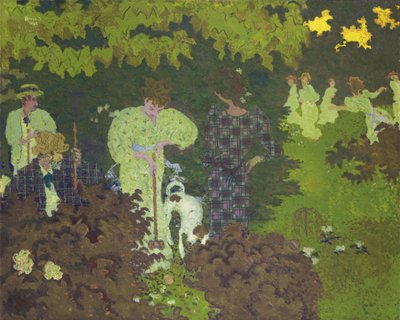 Croquet by Pierre Bonnard