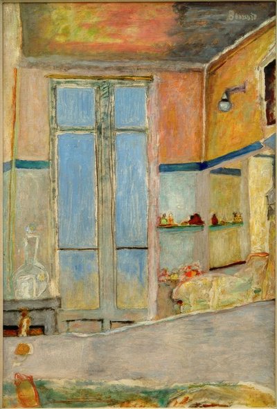 In the Bathroom by Pierre Bonnard