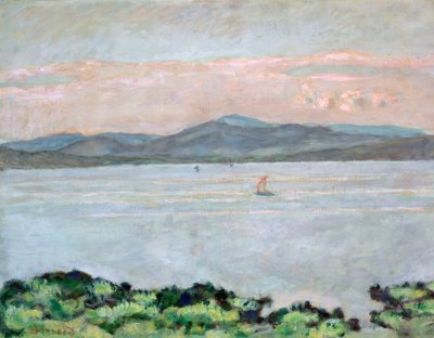 The Gulf of Saint-Tropez by Pierre Bonnard
