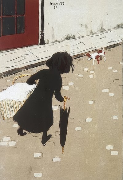 The Little Laundress. 1896 by Pierre Bonnard