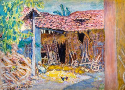 Farmyard or La Grange by Pierre Bonnard