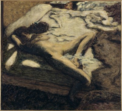 Woman Asleep on a Bed, or The Indolent One by Pierre Bonnard