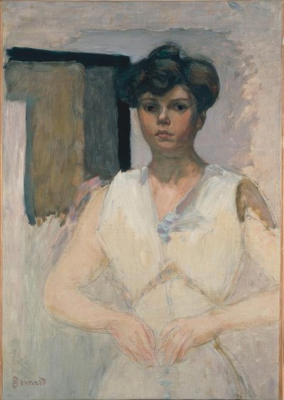 Woman Dressing by Pierre Bonnard