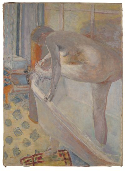 Grand Nude at the Bathtub by Pierre Bonnard