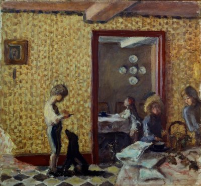 Interior by Pierre Bonnard