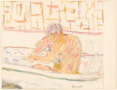 Woman in Bathtub by Pierre Bonnard