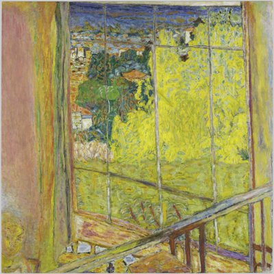 The Workshop with Mimosa by Pierre Bonnard