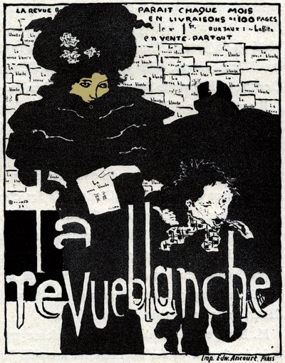 La Revue Blanche, 1896 by Pierre Bonnard