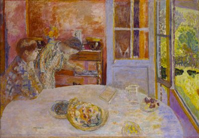 The Dining Room, Vernon, c. 1925 by Pierre Bonnard