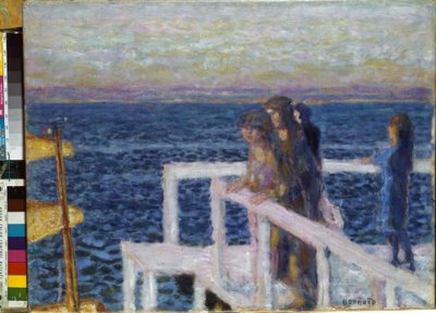 The Pier of Cannes by Pierre Bonnard