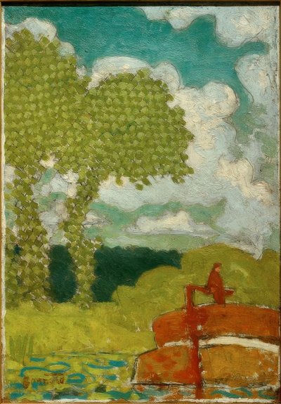 The Barge by Pierre Bonnard