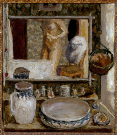 The Dressing Table or the Mirror by Pierre Bonnard