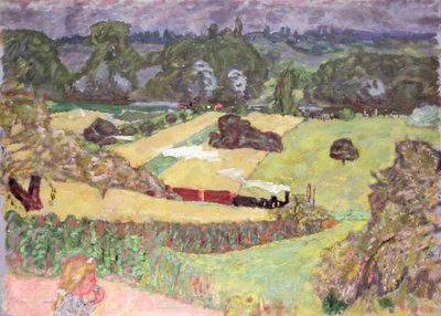 Landscape with Freight Train, 1909 by Pierre Bonnard