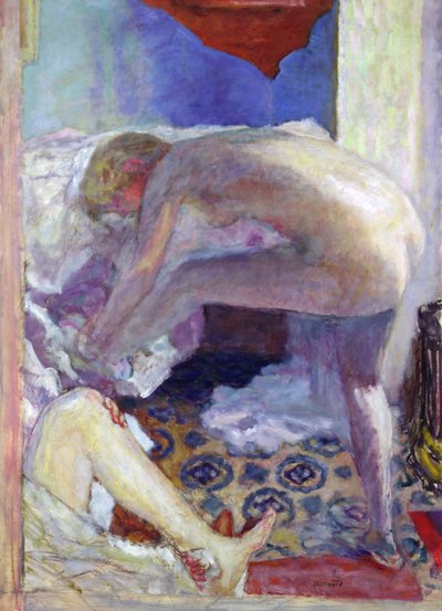 Large Blue Nude by Pierre Bonnard
