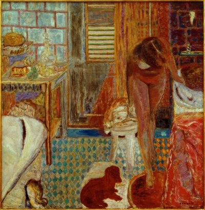 The Toilet Cabinet by Pierre Bonnard