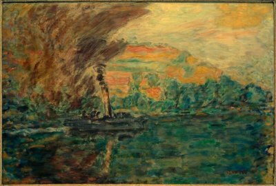 The Tugboat by Pierre Bonnard
