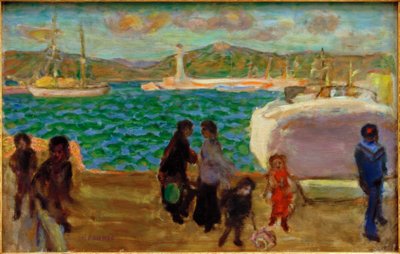 The Misty Gulf (Mistral Sky) by Pierre Bonnard