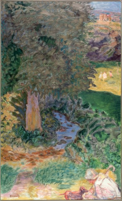 The Stream by Pierre Bonnard