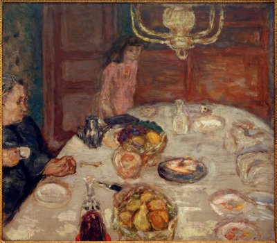 The Pears (Lunch at Grand-Lemps) by Pierre Bonnard