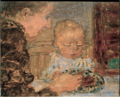 Mother and Child by Pierre Bonnard
