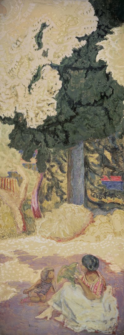 On the Mediterranean (triptych), 1911 by Pierre Bonnard