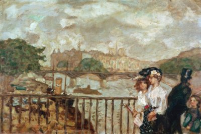 Paris, the Pont des Arts by Pierre Bonnard