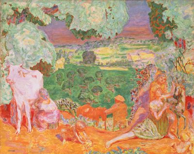 Pastoral Symphony, 1916-20 by Pierre Bonnard