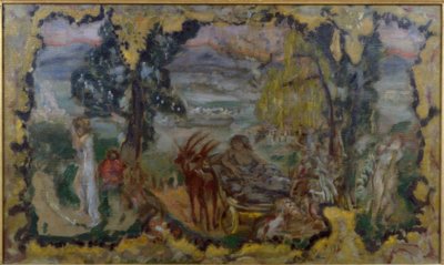Landscape with Bathers by Pierre Bonnard
