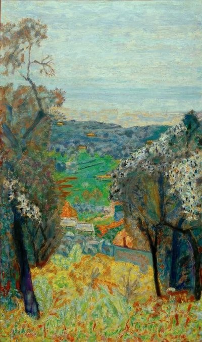 Landscape of Cannet by Pierre Bonnard