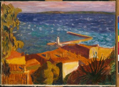 Small Mediterranean Port by Pierre Bonnard