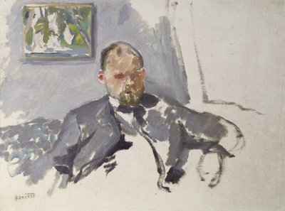 Portrait of Ambroise Vollard by Pierre Bonnard