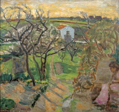 Spring Sunset by Pierre Bonnard