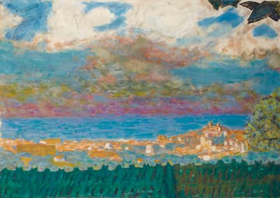 Stormy Sky Over Cannes by Pierre Bonnard