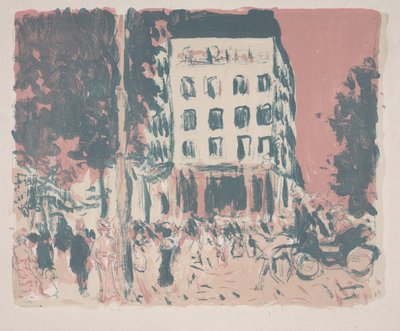 The Boulevards by Pierre Bonnard