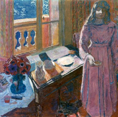 The Bowl of Milk by Pierre Bonnard