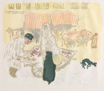 The Costermonger by Pierre Bonnard